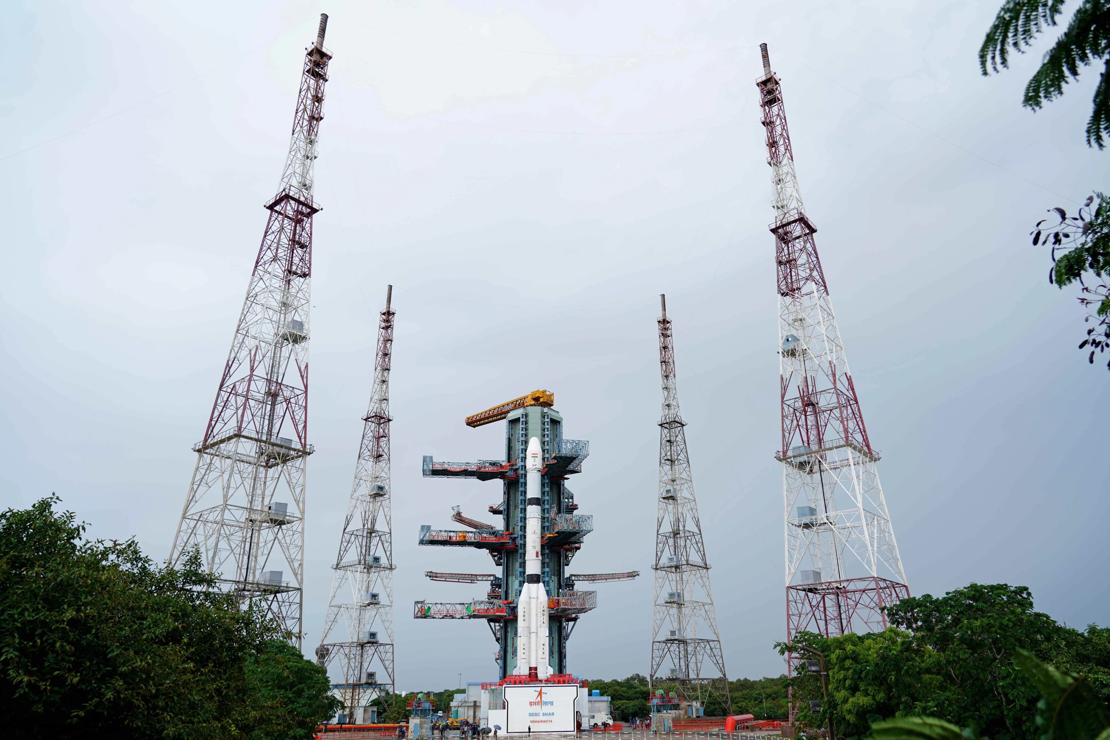 ISRO Prepares for GSLV-F18 Mission Carrying NVS-03 Navigation Satellite