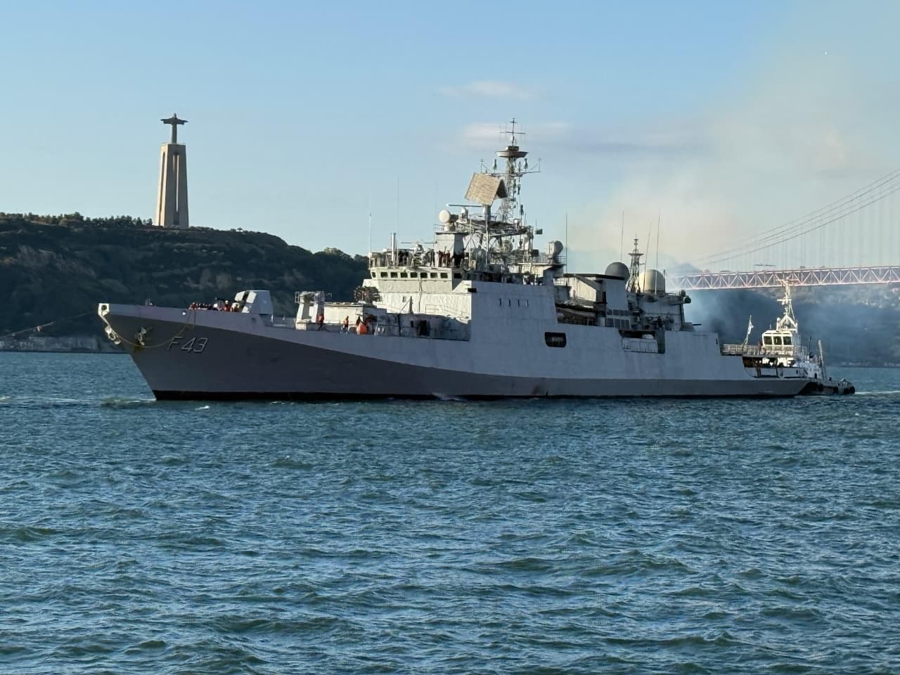 INS Trishul Concludes Lisbon Visit, Strengthens Naval Ties with Portugal
