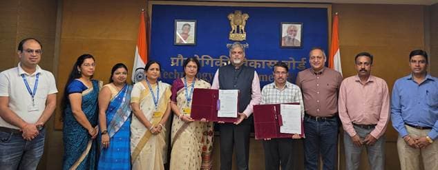 TDB-DST Signs ₹130 Crore Agreement for Indigenous AI Chip