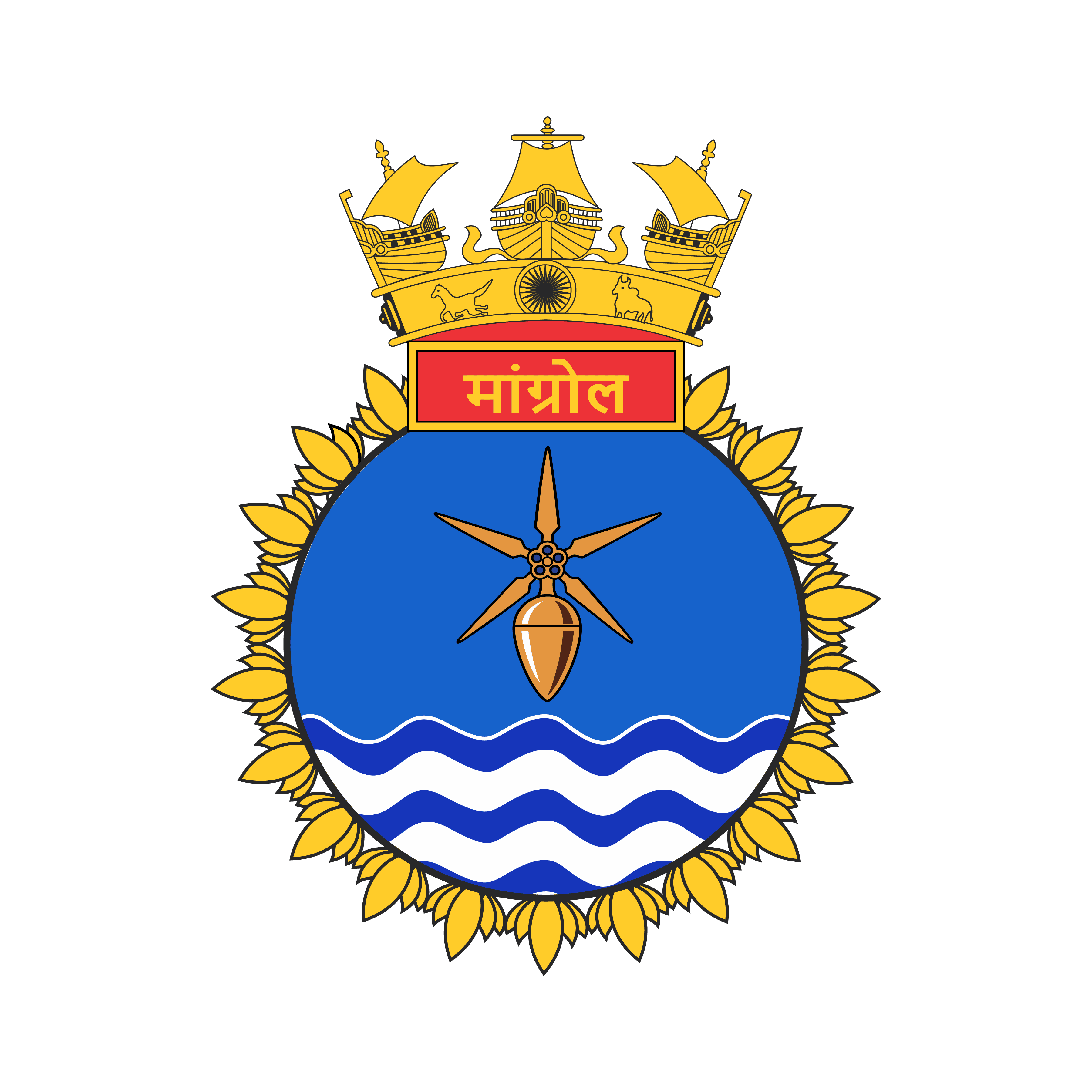 Third Anti-Submarine Warfare Shallow Water Craft 'Mangrol' to Be Commissioned on October 12